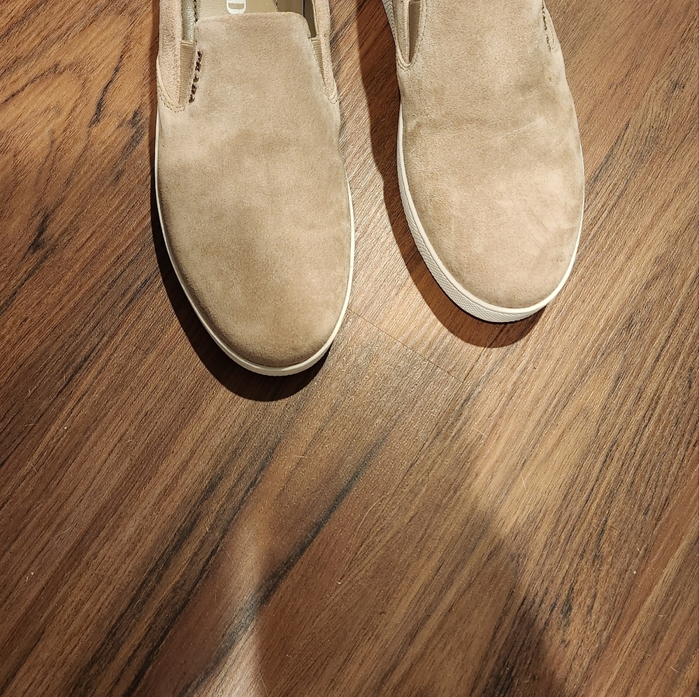 Prada Slip On Tan Suede Loafer,  Size 37.5 - Picture 5 of 7